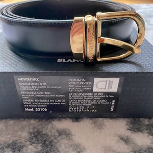 MONTBLANC REVERSIBLE MENS BELT